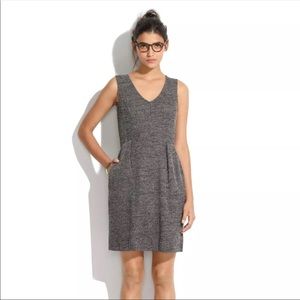 Madewell Sleeveless Tweed Dress w. Pockets, Large